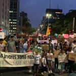 Greve Global pelo Clima na Avenida Paulista, em São Paulo, em 2019